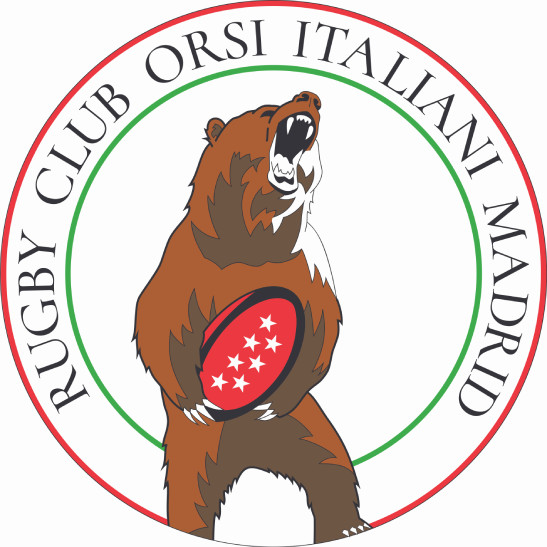 logotipo rugby club orsi italiani madrid